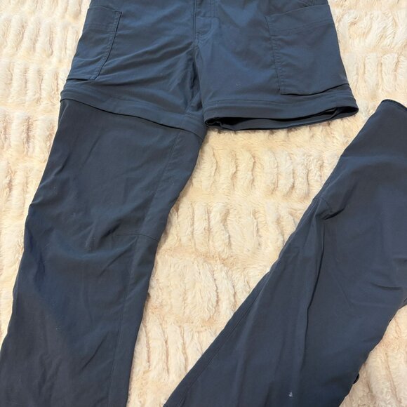 REI Girls Blue Convertible Hiking Pants Medium 10-12 - Picture 4 of 4